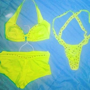 Exotic Dancer Bikini Womens Size small